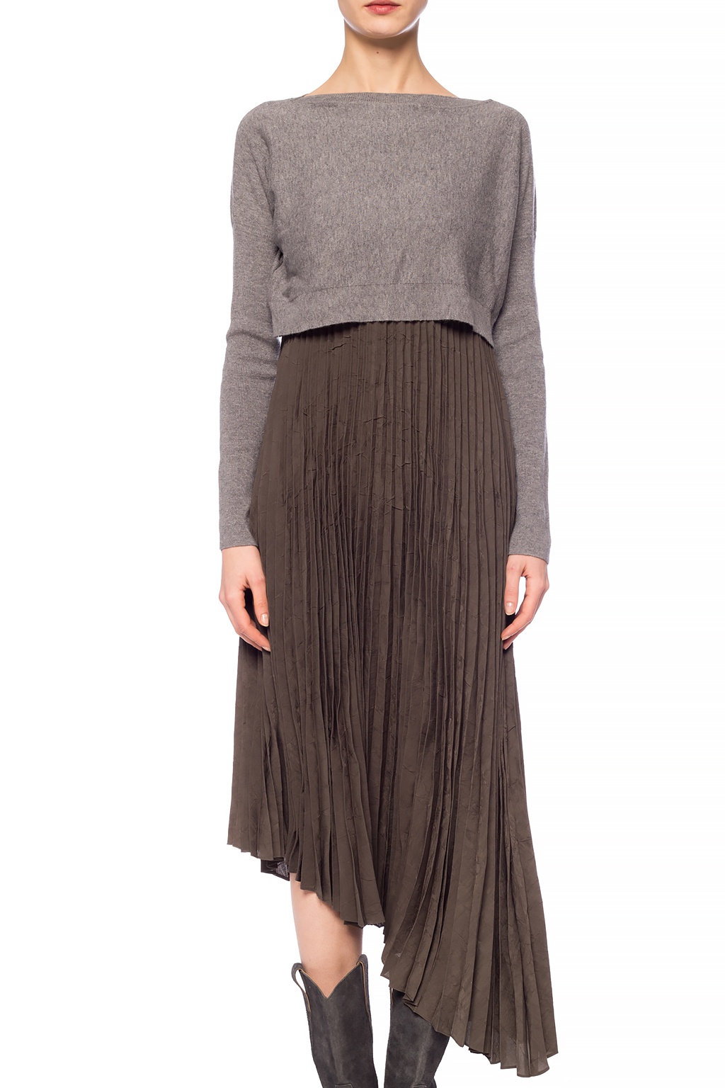 ‘Evetta’ slip dress and sweater AllSaints Vitkac KR